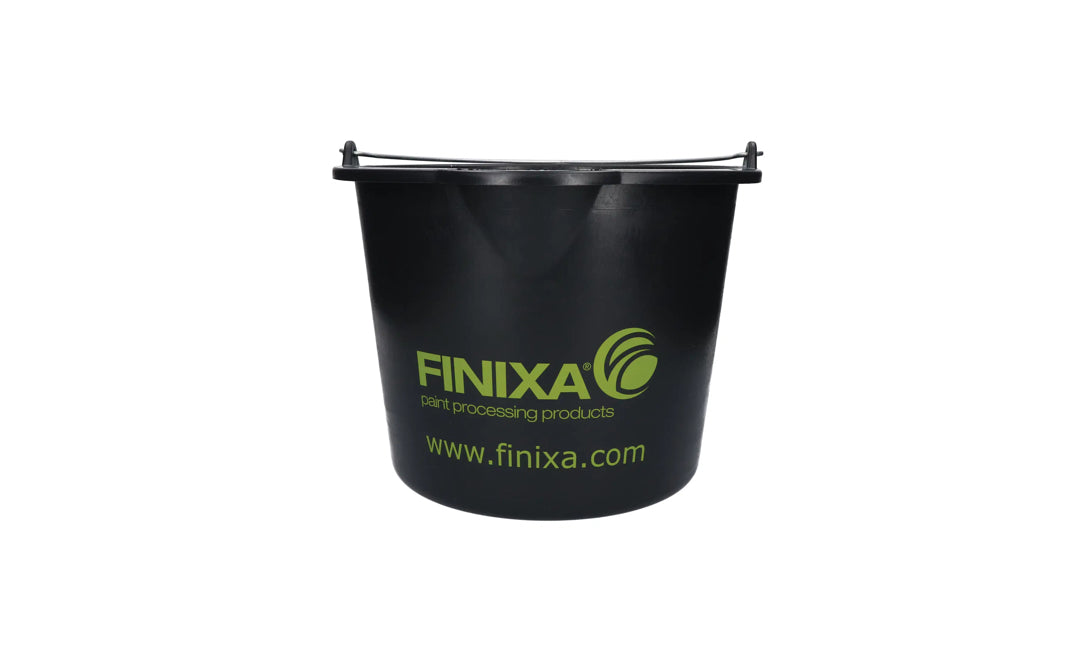 Finixa Seau avec bec de versement noir 12L