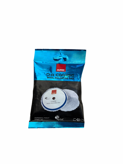 Rupes Mousse laine bleu coarse Diam 80/90mm