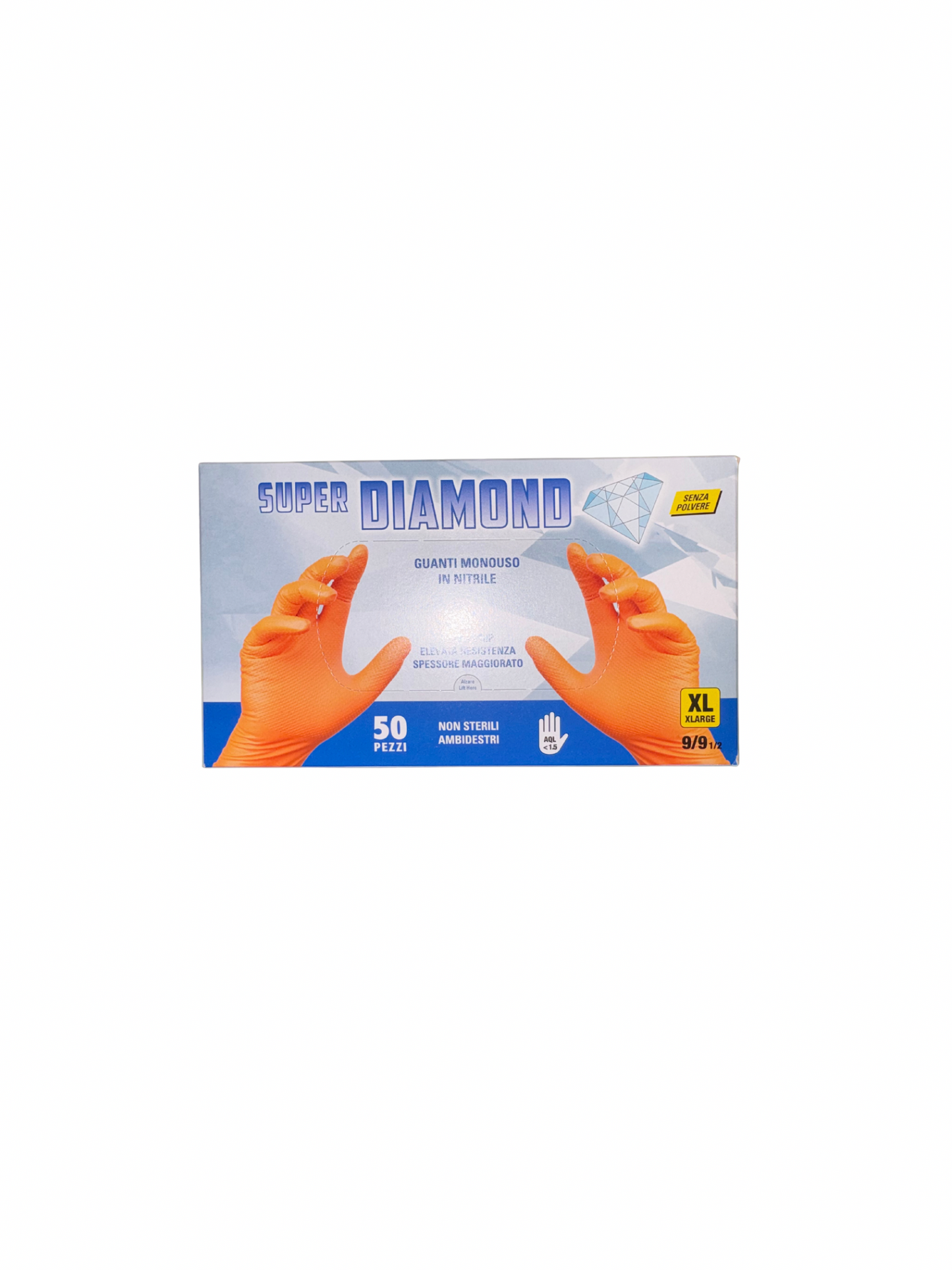 Basic Gants orange grip 50p