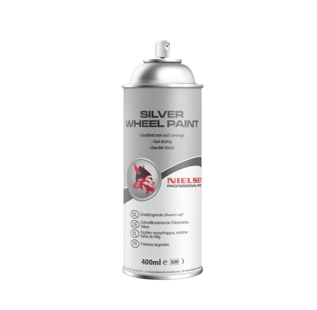 Nielsen Silver wheel paint 400ml