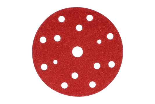 Finixa Disques abrasifs rouge-papier-Ø150mm 15 tr.