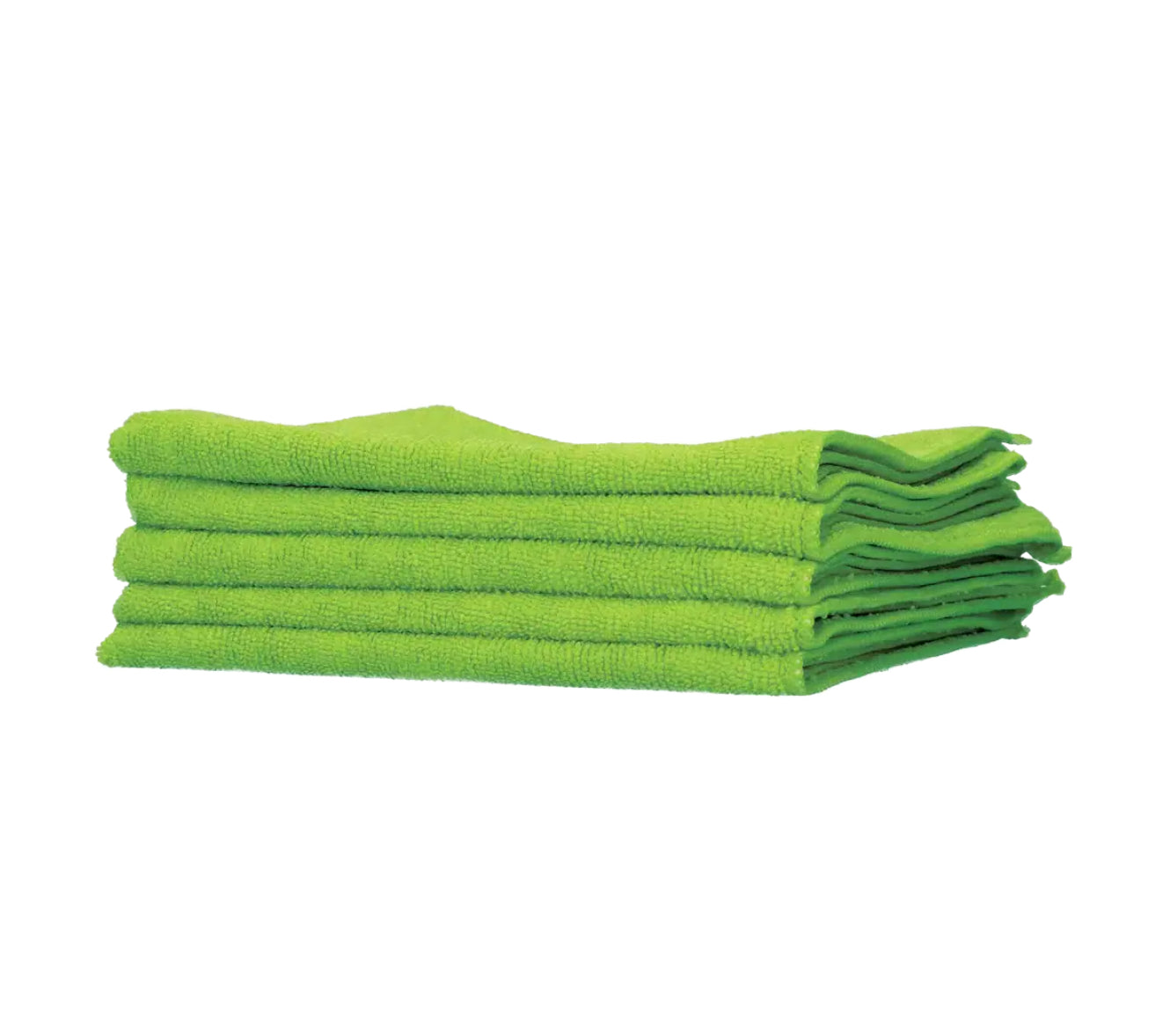 Finixa Chiffon microfibre vert 40x40cm 5p.