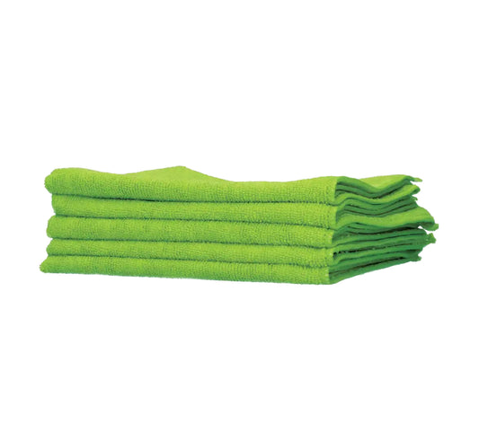Finixa Chiffon microfibre vert 40x40cm 5p.
