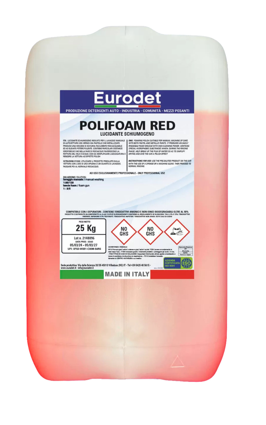 Eurodet Polifoam Red