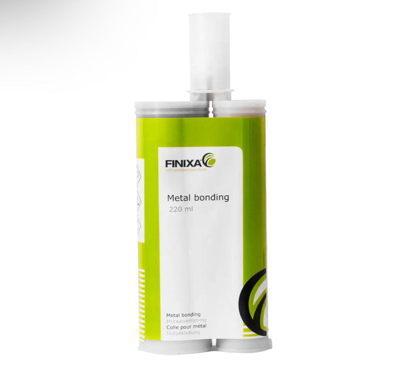 Finixa Colle pour métal 60 min. noir - 220ml