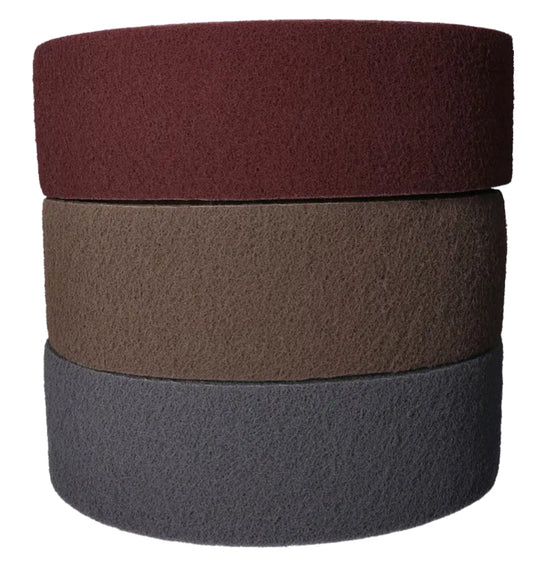 Finixa Fibre abrasive extra fin - rouge - 100mm x 10m