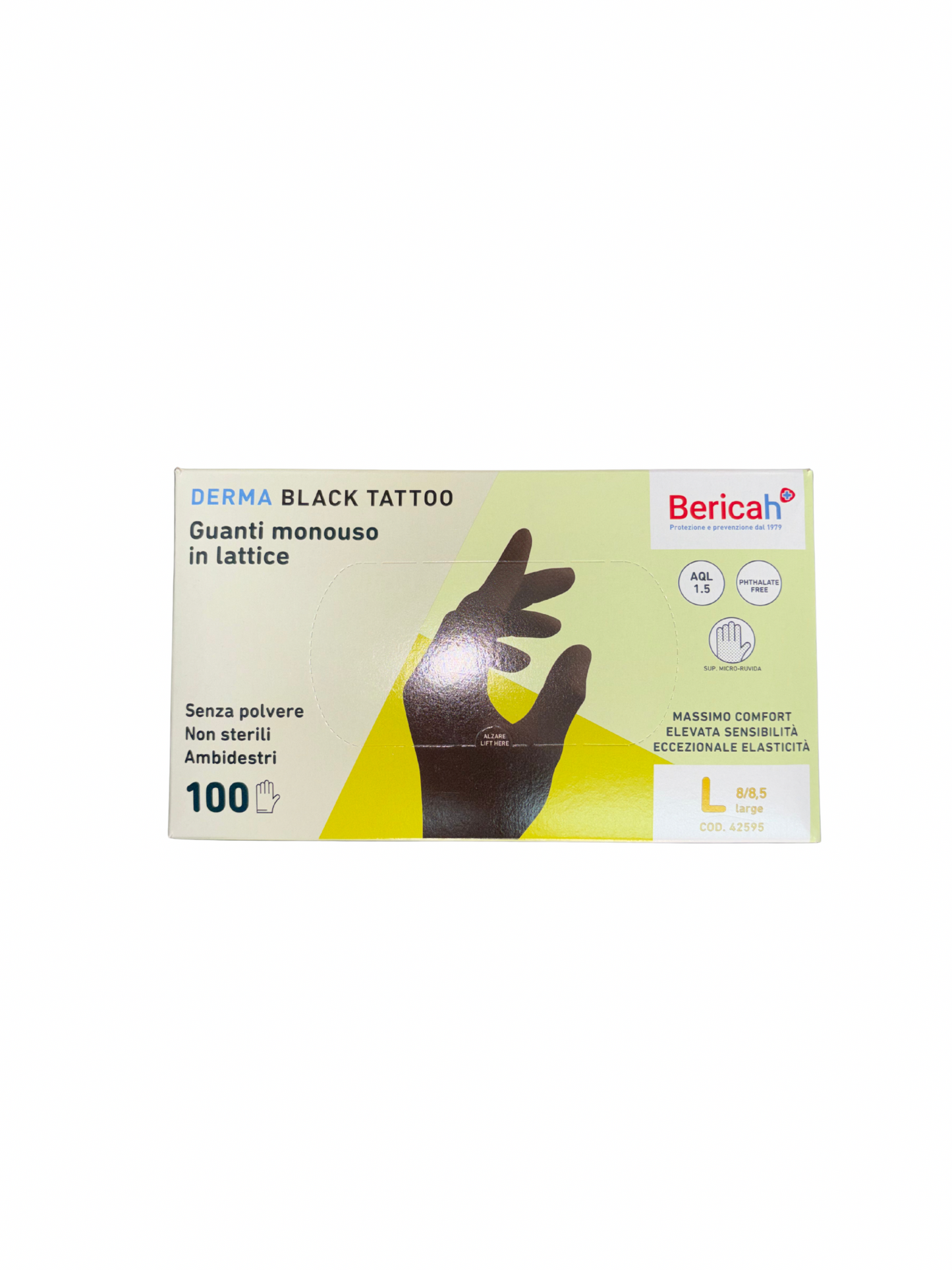 Basic Gants nitril black 100P